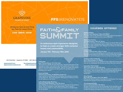 FFS Guide (Print) church conference faith family ffs print summit