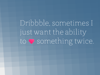 A Dribbble Haiku