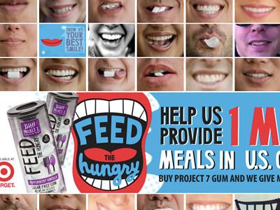 Project 7 - Feed the Hungry cause feed the hungry illustration project 7 smile