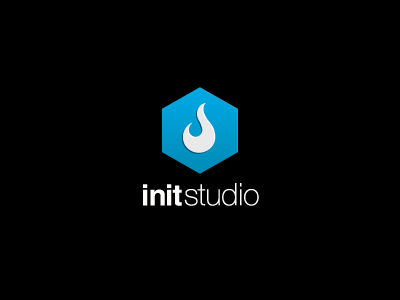 Branding icon initstudio logo portfolio rebranding