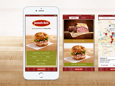 Jasons Deli App app ecommerce jasons deli mobile online ordering