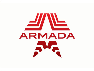 Armada branding logo print