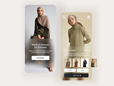 Minimalist Clothes Apps app branding design illustration ui