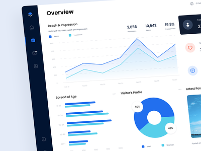 Shelab - Social Media Analytic Dashboard