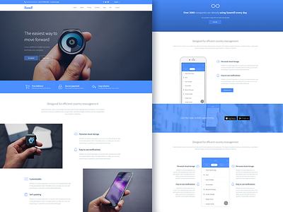 Sawmill - Responsive Landing Page Template