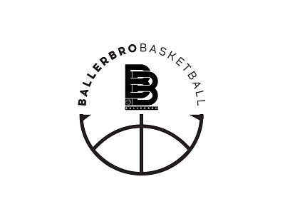 Ballerbro Basketball Logo 2 banners basketball brand identity branding branding design design illustration instagram design logo typography