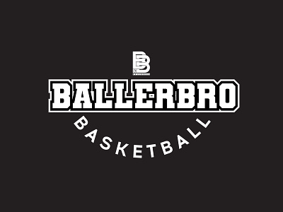 Ballerbro Basketball Logo 401 01 basketball brand identity branding branding design design illustration instagram instagram design logo typography