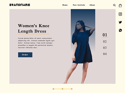 Fashion Landing Page