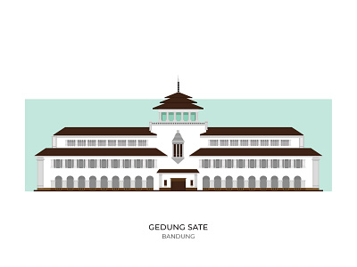 The Historical of Gedung Sate bandung gedung sate historic landmark old town west java