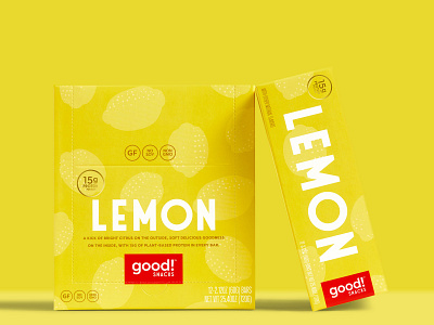 Good! Snacks Protein Bar Branding & Packaging Design