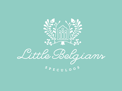 Little Belgians Logo brand identity branding california chicago cookie cookies design womb logo nicole lafave package design san francisco speculoos