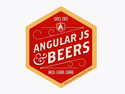 Angular JS & Beers sticker