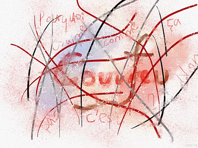 Casual sketch -20201023 casual curfew dummy illustration