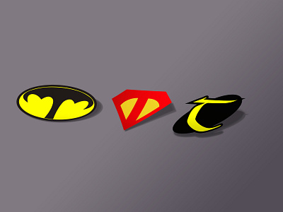 SuperHero Icons Dezine creative elegant flat icons icon icons design typography