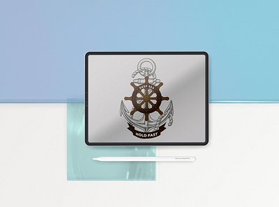 Anchor illustration anchor attractive bold creative design design illustration minimalist modern vectorart vivid