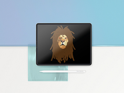 Lion with Dreads attractive bold branding creative design design draw dreads elegant illustration lion lion head lion king modern vivid