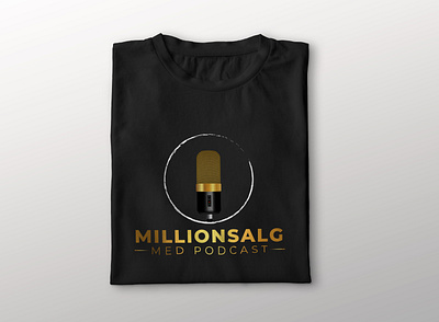 Millionsalg Logo Dezine attractive branding creative design creative logo elegant millionare minimalist modern typography
