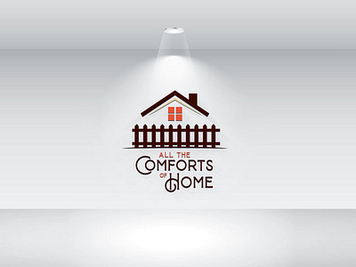 All The Comforts Of Home Logo Dezine