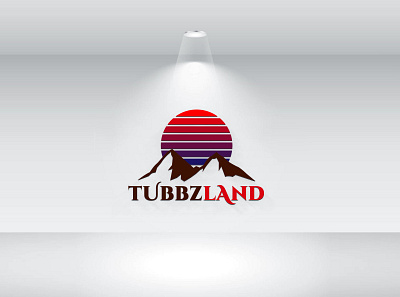 Tubbzland Logo Dezine attractive branding creative design creative logo elegant minimal minimalist modern typography vintage