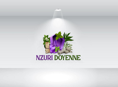 Nzuri Doyenne - Logo Dezine attractive branding creative design creative logo elegant herbal herbalmedicine illustration modern spirtual typography