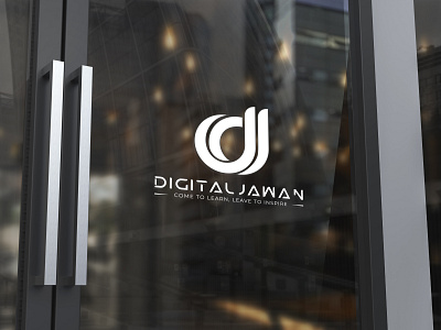 Digital Jawan - Logo Design branding creative design creative logo digital elegant it jawan minimalist modern pakistani people technology typography