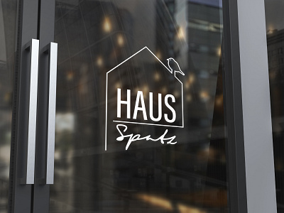 Haus Spatz [Home Sparrow] - Logo Design bold branding business creative creative design creative logo elegant home sparrow minimalist modern professional typography