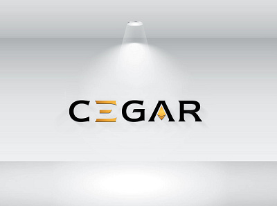 CEGAR - LOGO blockchain branding creative design creative logo design elegant etherium logo minimalist modern technology typography