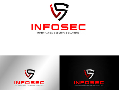 INFOSEC - Logo Concept creative design creative logo elegant logo minimalist modern typography