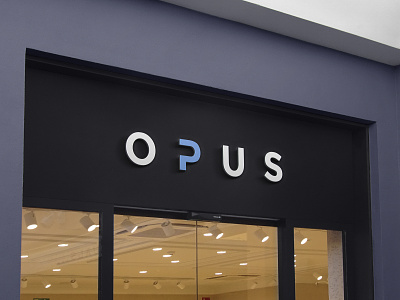 OPUS - Logo Concept branding creative design creative logo elegant minimalist modern typography