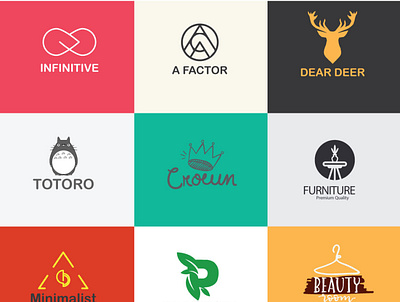 Minimalist Logo business card design logodesign