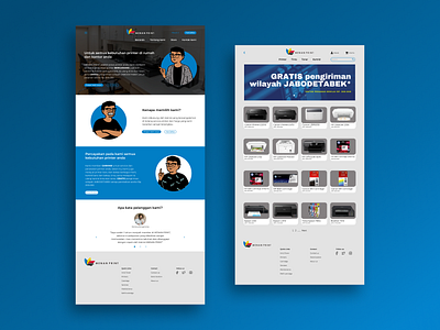 Menan Print Web Design design e comerce figma printers ui uiux uiuxdesign web design website website design