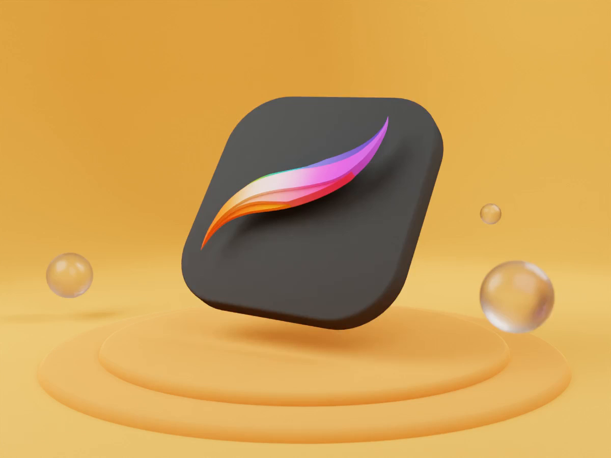 Procreate Logo By M ximo Andr On Dribbble