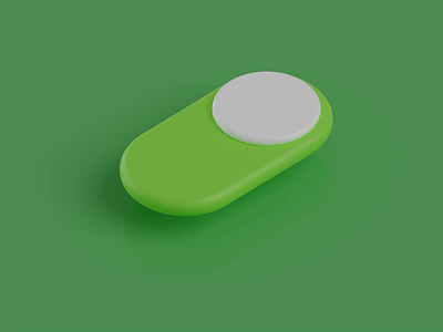 Switch animation 3d 3d art 3danimation animation blender blender3d colorful dribbble green icon illustration interface ios motion motion design motion graphic motiongraphics render smooth ui