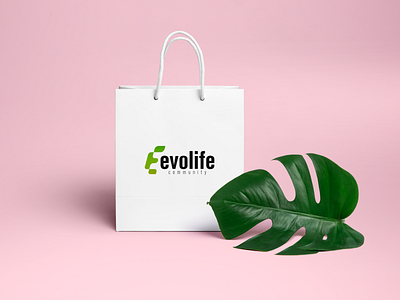 Evolife - Logo Branding exploration branding branding design community evolife green logo logo design nature nature art