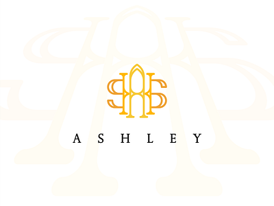 Ashley - Logo & Branding exploration ashley branding branding design elegant gold logo logo design logo design branding realestate