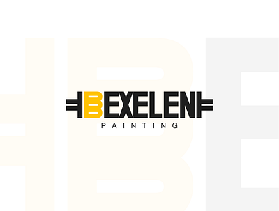 Exelent - Logo & Branding exploration branding branding design logo logo design logo design branding painting