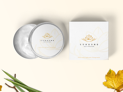 Yunhome - Logo & Branding exploration branding branding design cosmetic logo logo design logo design branding massage nature spa yunhome