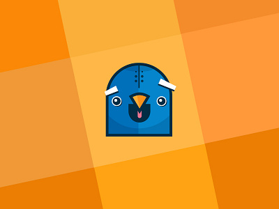 Slack Custom Bot bird bot icon illustration