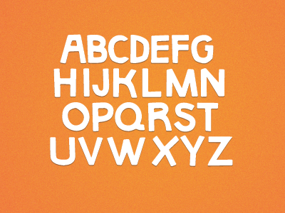 Kick Thunder Uppercase design font lettering type typeface typography