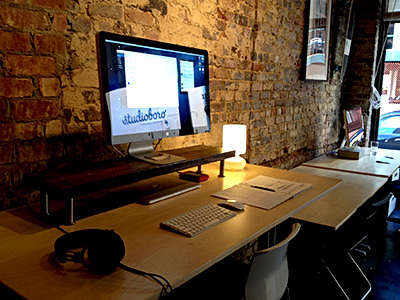 Desk Set up desk mac office photo