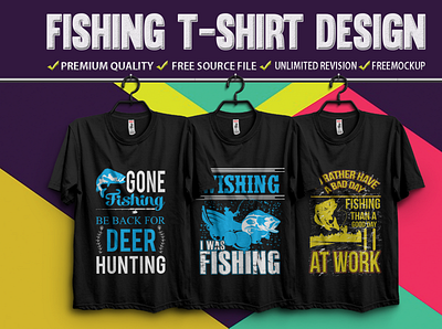 Fishing T-shirt Design art cool tshirt custom fishing tshirt funny halloween tshirt ideas merch tshirt popular tshirt retro typography vintage