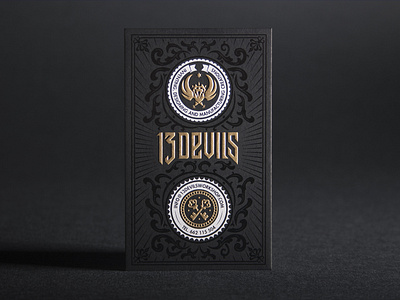 13 Devils Business Card