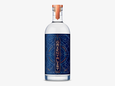The Orientalist Gin alcohol alcohol beverage design alcohol branding alcohol packaging bottle design branding branding design foxtrot foxtrot studio foxtrotstudio label design label packaging labeldesign logo design logotype logotypedesign package design packaging packaging design