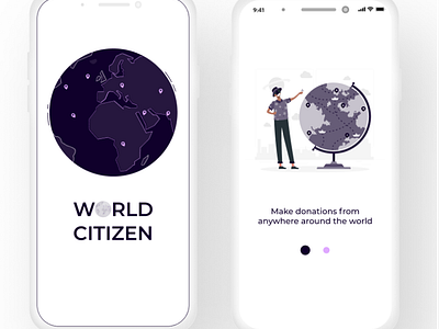 world citizen design illustration ui ux