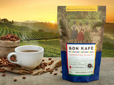Bon Kafe Logo and Package Design brand design branding coffee package design design graphic design illustration logo logo design package design packaging print design