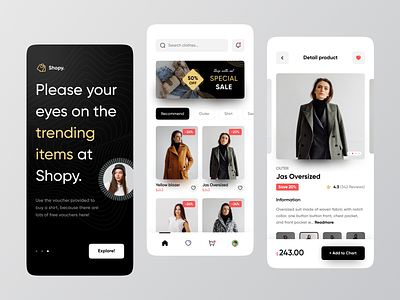 Shopy - Mobile e-commerce 👜