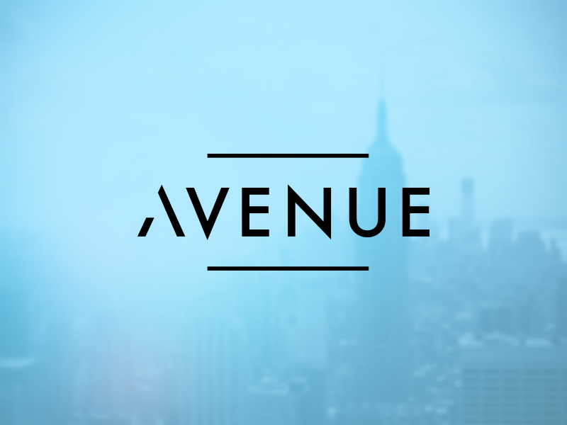 Avenue clean simple concept branding brand logo avenue