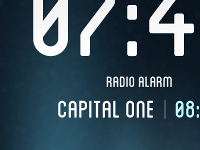 Radio Alarm Clock App alarm app climacons ios iphone radio weather