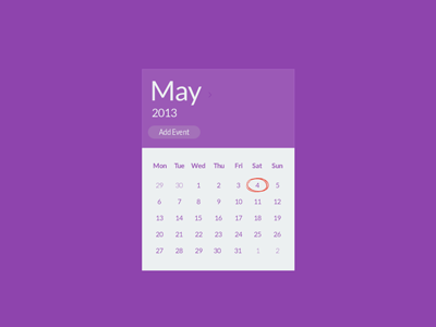 Calendar calender flat may