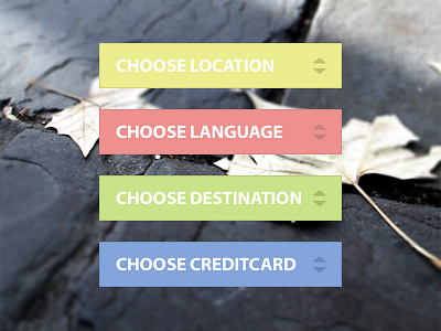 Random buttons buttons choose creditcard destination free free psd language psd psddd square